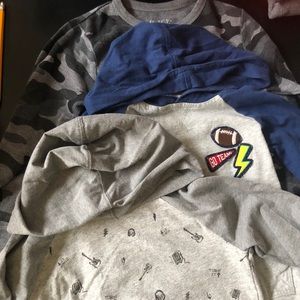 3 boys long sleeve shirts